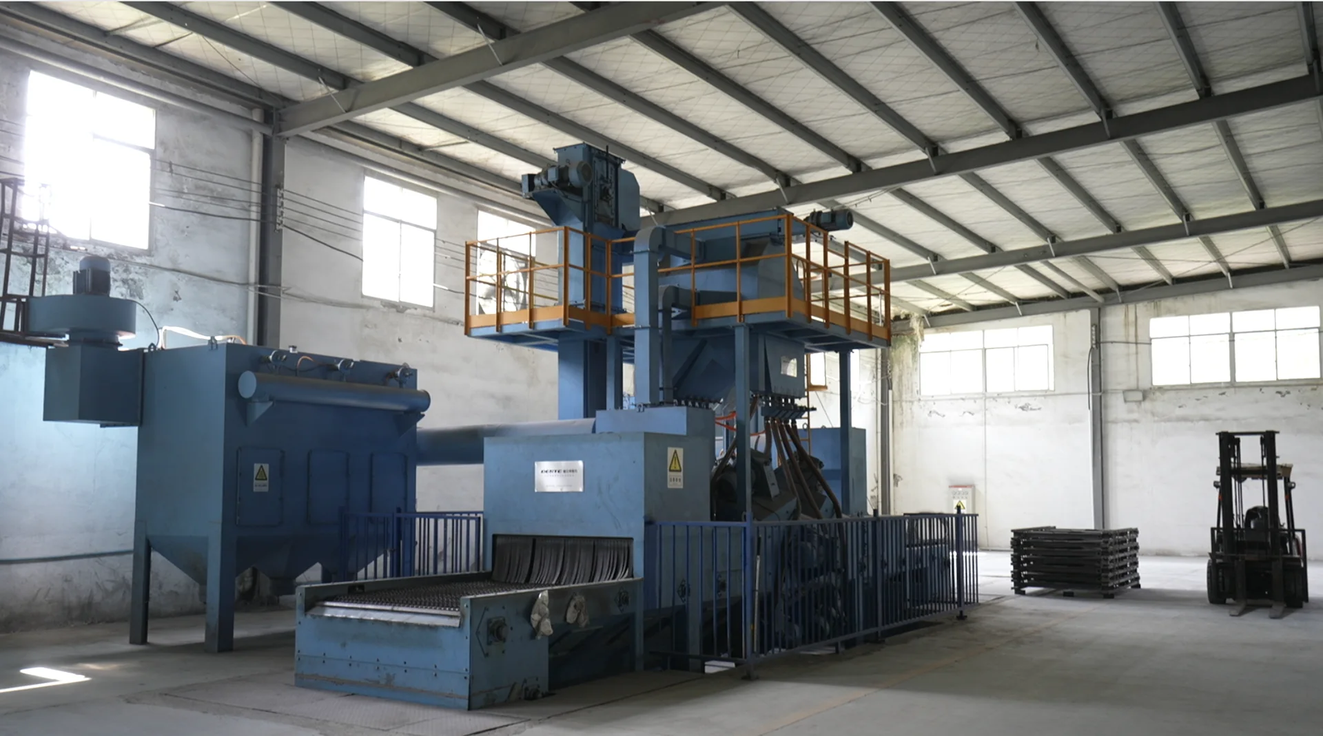 Shot blasting and surface preparation equipment at Hexin