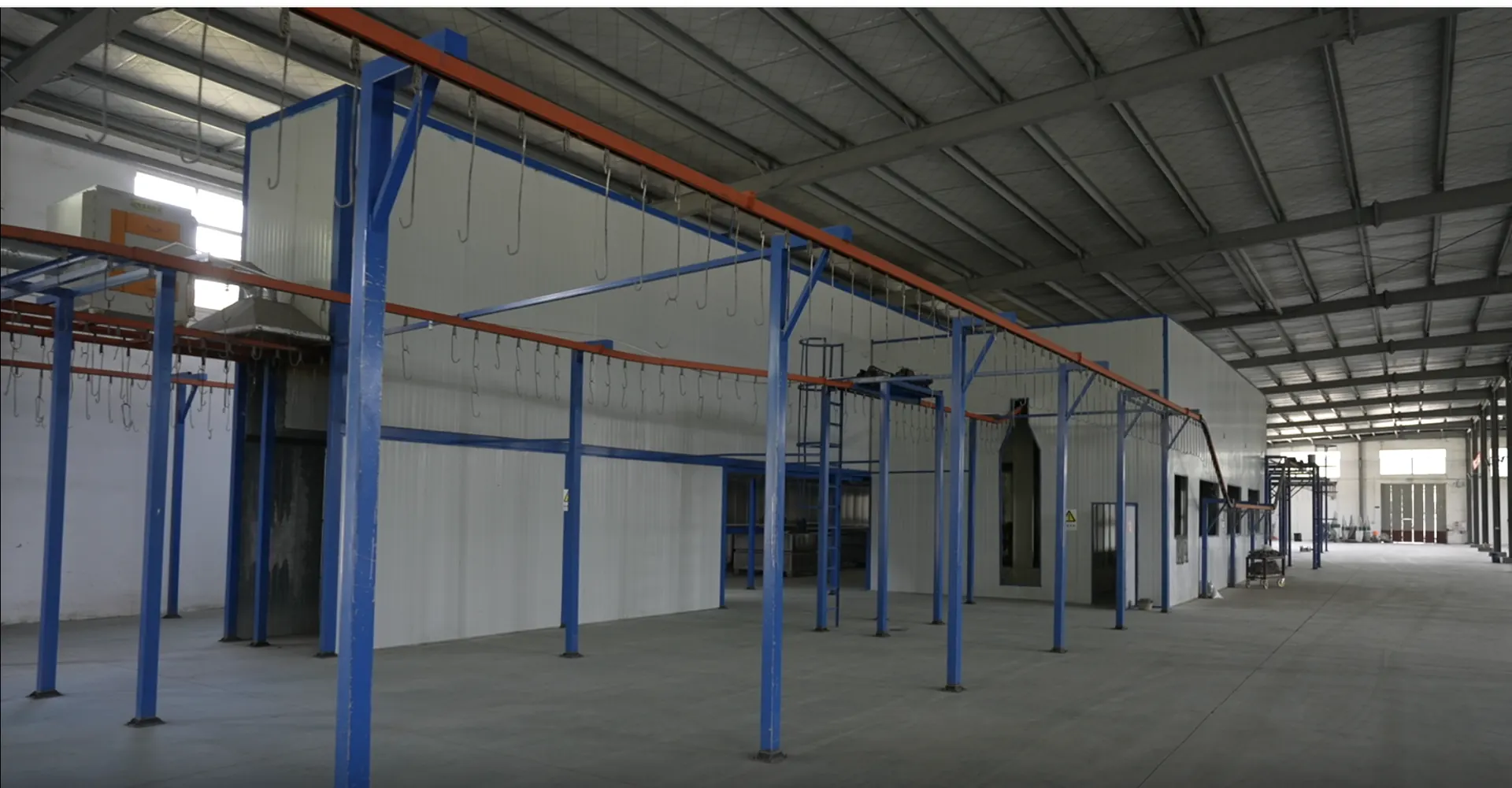 Powder coating and corrosion-protection line at Hexin