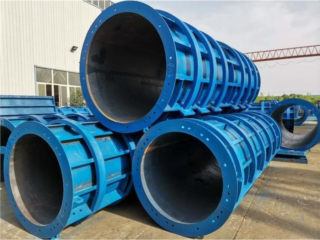 Circular column steel formwork