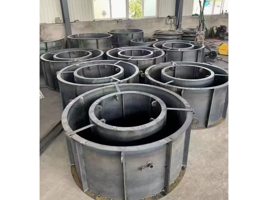Circular shaft steel formwork